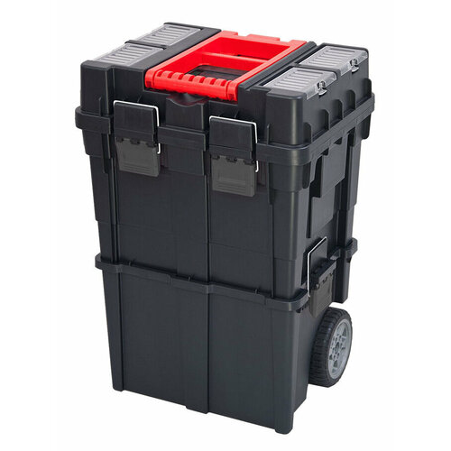 Ящик для инструментов PATROL Wheelbox HD Compact Logic , на колесах 2х-модульный , 45х35х65см , Арт. 146166
