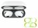 Защитная пленка для AirPods pro зеленый / наклейка для кейса Аирп...