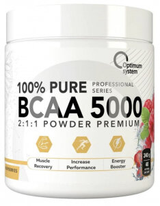 BCAA 5000 Powder 240 гр - Малина