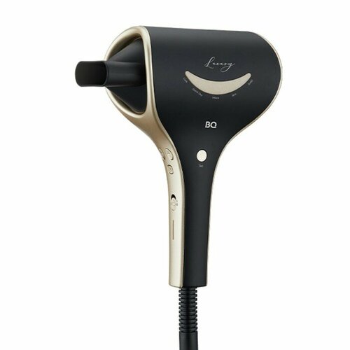 Фен BQ HD1211M 1800 Вт 2 скорости 3 температурных режима чёрнозолотой 789800₽
