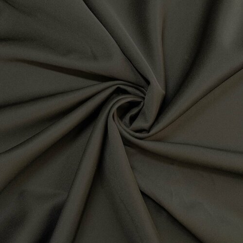 Ткань трикотажная Спорт 1,2 м (шир.120 см) цвет черный