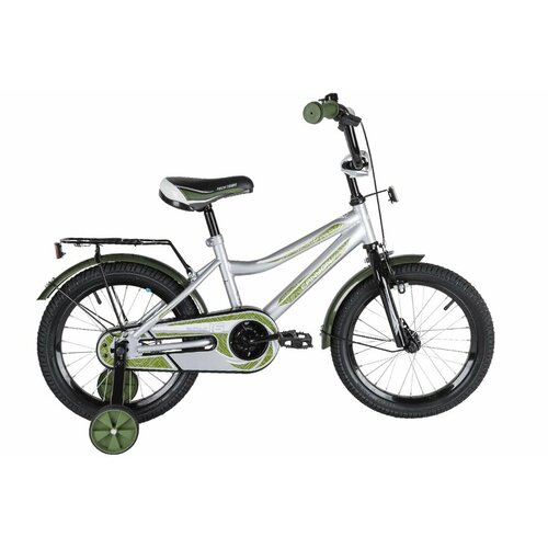 Детский велосипед Canyon 18 серо-зелёный сталь 17000₽