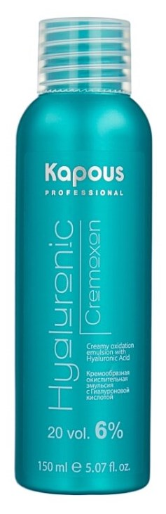 Оксидант Kapous Professional Hyaluronic Cremoxon, 6%, 150 мл