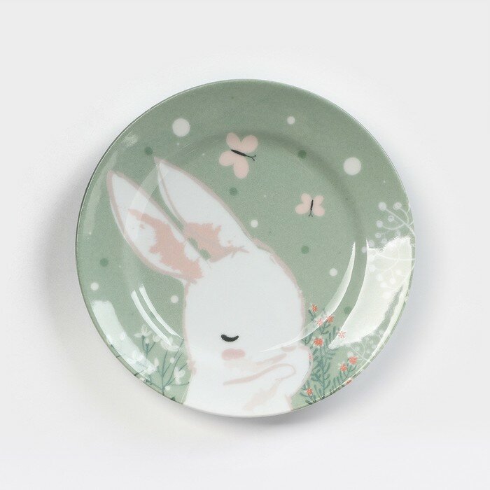 Тарелка 17,5 см мелкая ф.653 идиллия "Bunny" 7675136