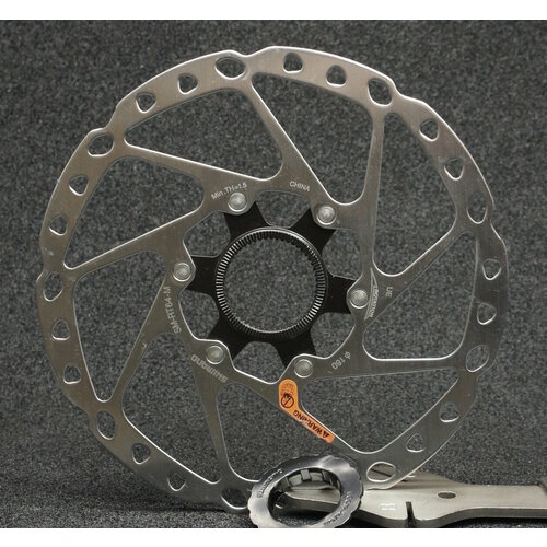 Тормозной диск для велосипеда Shimano SLX RT-64М 180мм Сentrlock OEM
