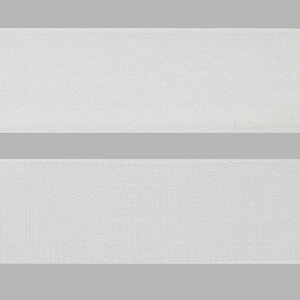 Лента контактная 30,9 гр/м, 50 мм*25 м (белый, черный) (белый)