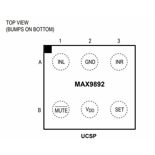 Микросхема MAX9892ELT