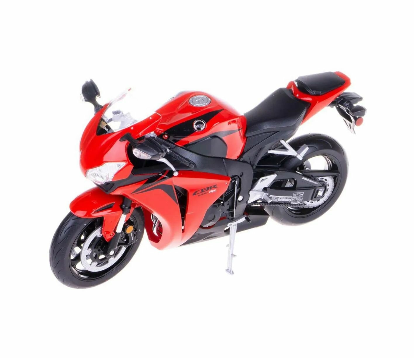 Мотоцикл Welly 1:10 Honda CBR 1000 RR 2009 красный - фото №4