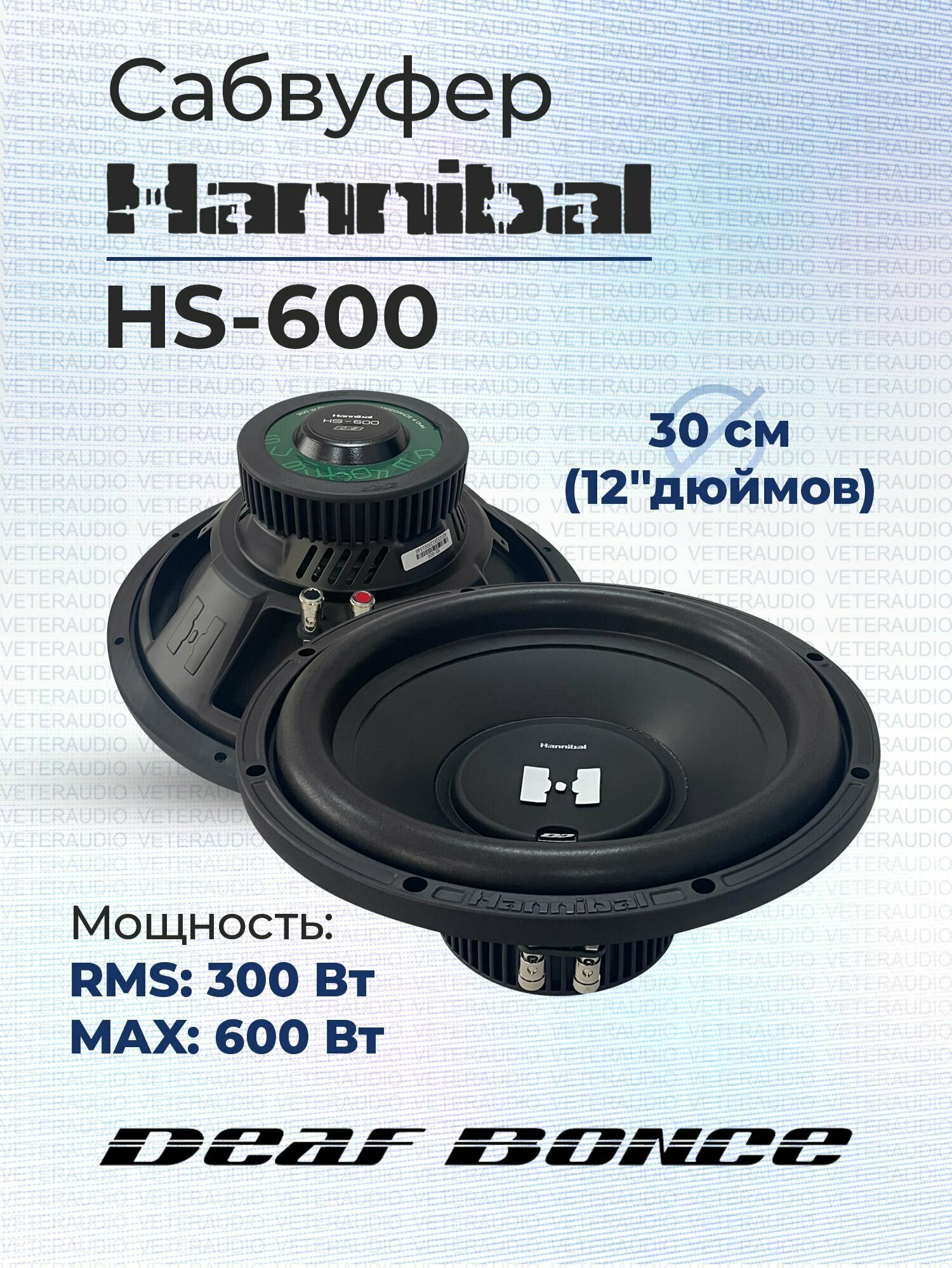 Сабвуфер Hannibal HS-600