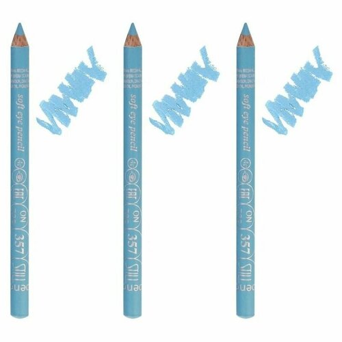 Still Карандаш для глаз On Top, №357 Голубой, 4г, 3шт