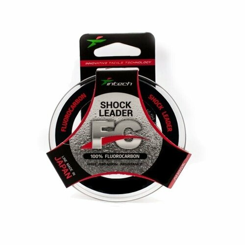 леска intech флюорокарбон 0 278 25м Леска Intech FC SHOCK LEADER 25м 0.852мм 31.8кг 70Lb, флюорокарбон