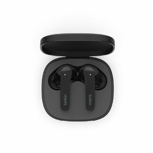 Наушники беспроводные Belkin Soundform Flow Noise Cancelling Earbuds AUC006BTWH черный 917800₽