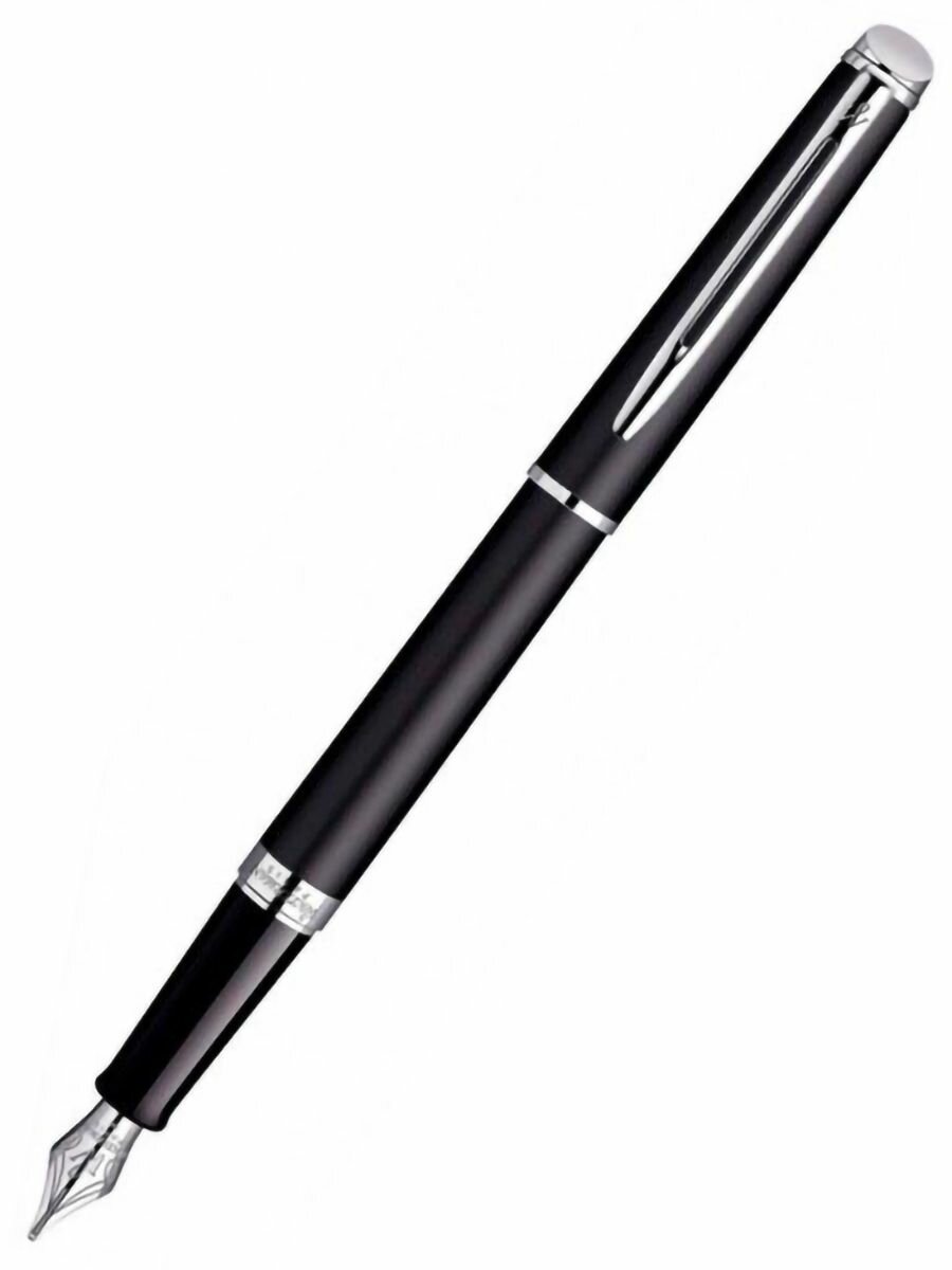 Ручка перьевая WATERMAN Hemisphere Matte Black CT, Толщина: F.