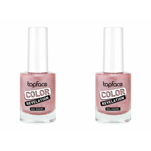 Лак для ногтей Topface Color Revelation, тон 042, 9 мл, 2 шт.