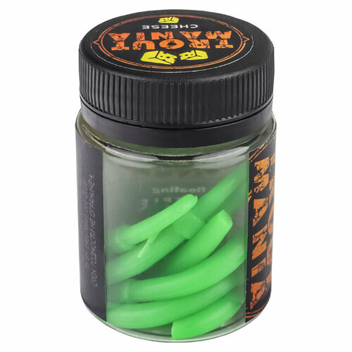 Trixbait Приманка силиконовая (мягкая) TRIXBAIT SKALLY CHEESE (TBS24-005 / 2.4" / 005 Lime)