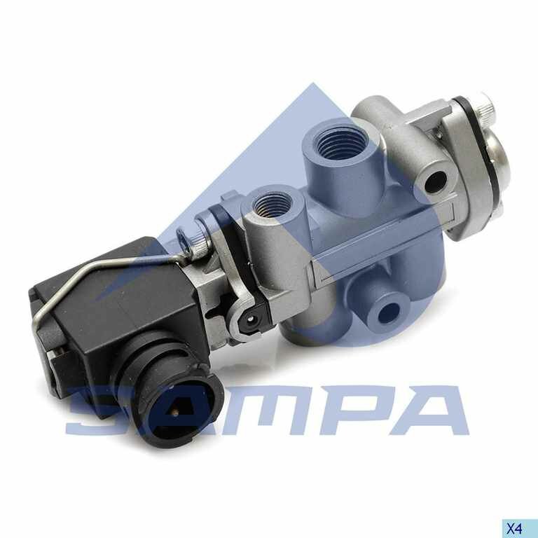 Клапан DAF F65,75,85,95,95XF RENAULT переключения делителя КПП ZF EcoSplit III, 096.306, SAMPA