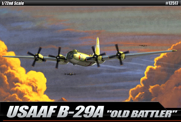 Academy 12517 Самолет USAAF B-29A "Old Battler" 1:72