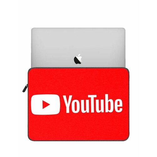 Чехол для ноутбука Youtube - Ютуб