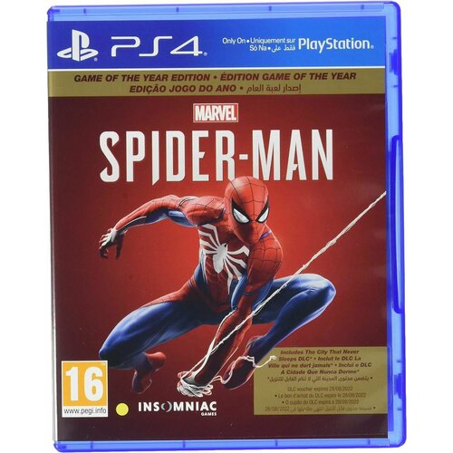 Игра PS4 Marvel Человек-паук. Издание Игра Года