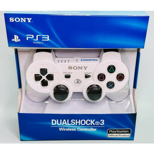 геймпад беспроводной проводной для ps4 ps3 pc cbr cbg 960 bluetooth white Джойстик для PS3 Беспроводной, Проводной, Bluetooth, Белый Геймпад