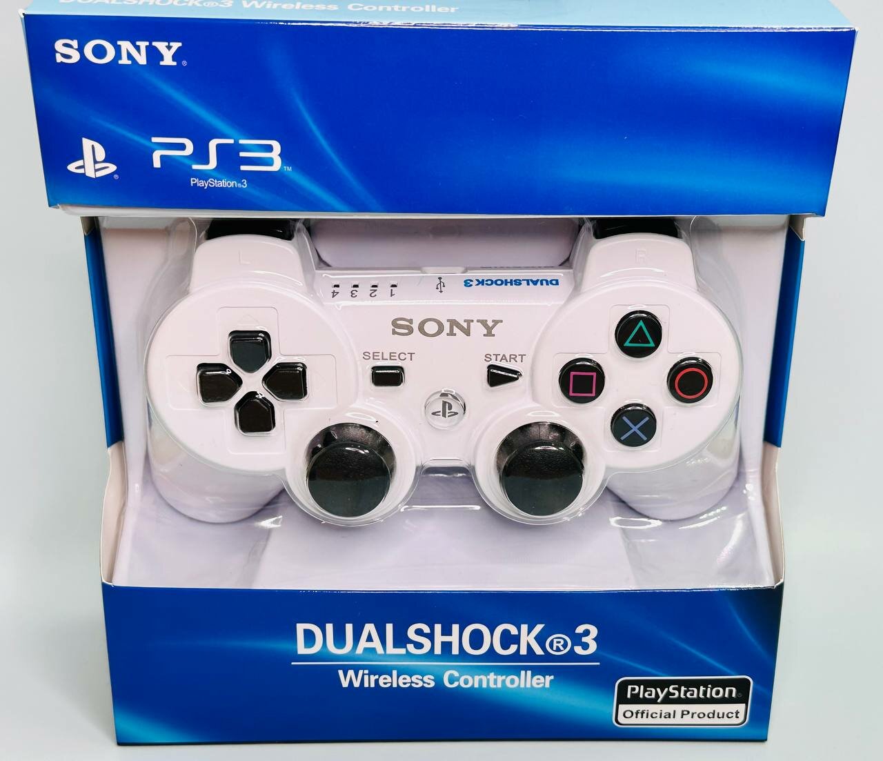 Джойстик PlayStation для PS3 Dualshock 3 Беспроводной Проводной Bluetooth Черный Геймпад