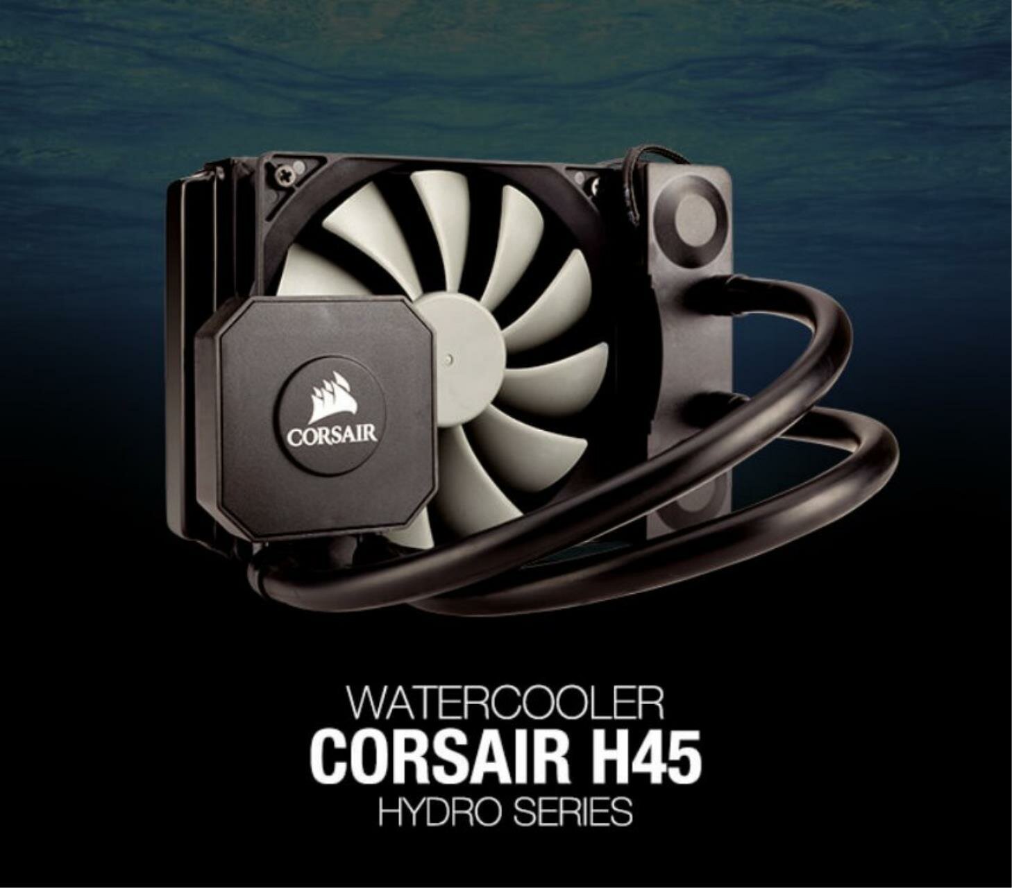 СЖО Corsair H45 (168.5x120x71, 2300 об/мин, 31 дБ) универсальный