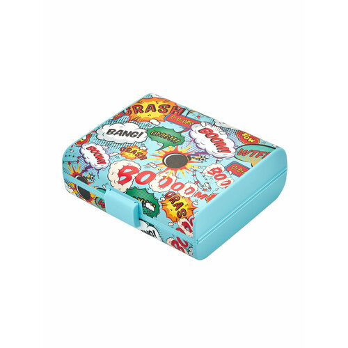 Контейнер для еды с разделителем, ланч-бокс, размер 18.5x16x6.5 см