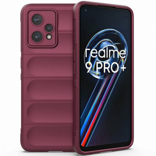 Flex Silicone Противоударный чехол для Realme 9 4G, 9 Pro Plus, Narzo 50 Pro с защитой камеры и микрофиброй чехол книжка fashion case для realme 9 4g realme 9 pro plus 9 pro 5g realme narzo 50 pro золотой