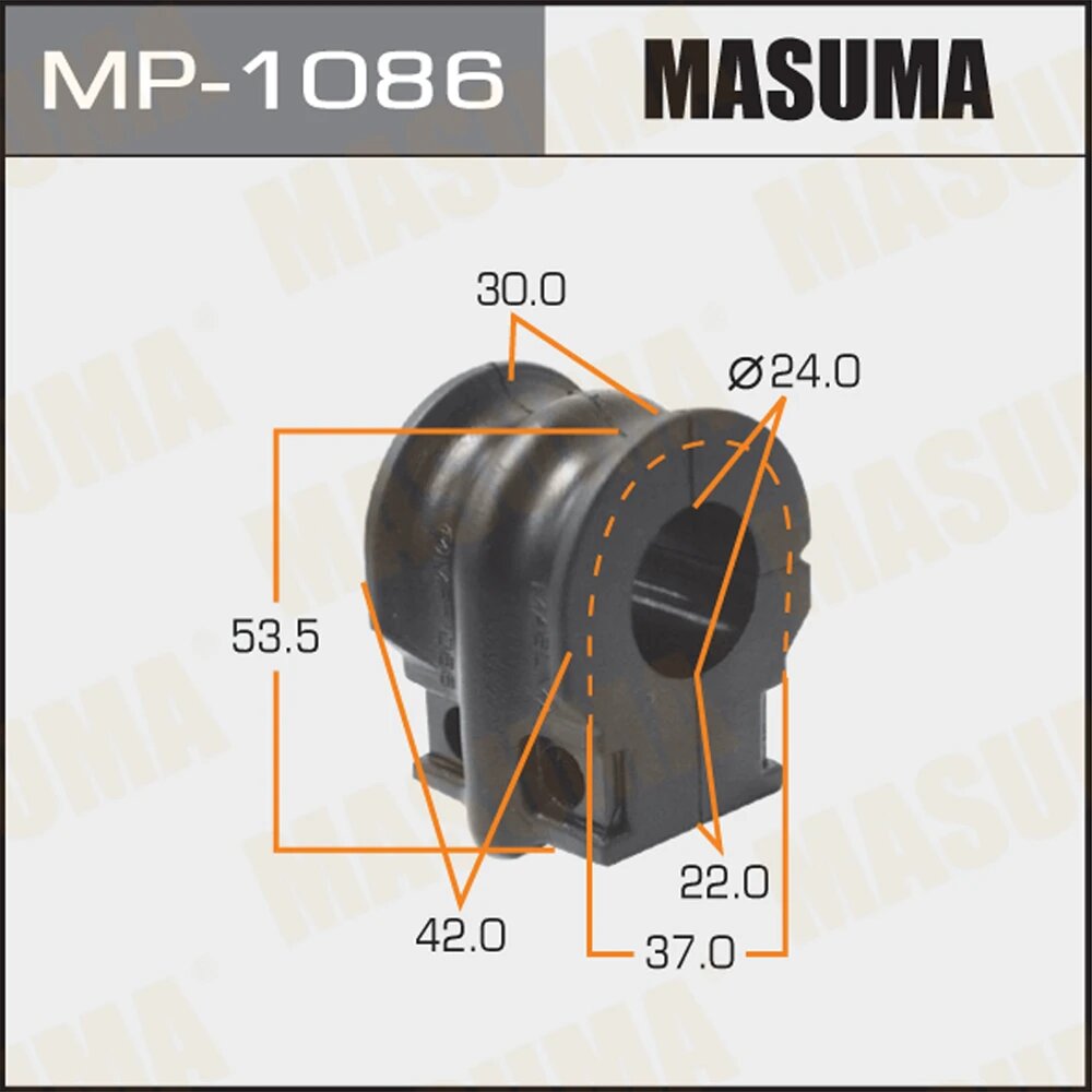 MASUMA MP1086 втулка стабилизатора