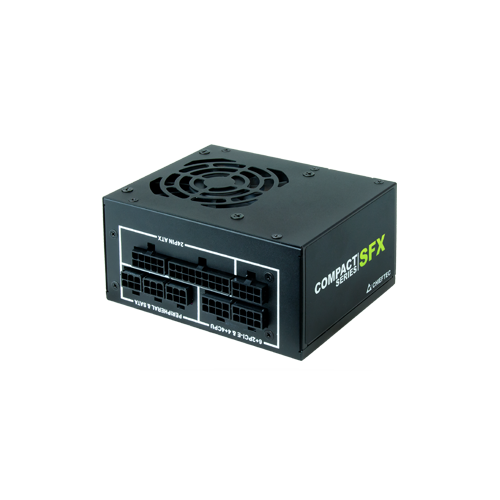 Блок питания Chieftec Compact CSN-450C (ATX 2.3, 450W, SFX, Active PFC, 80mm fan, 80 PLUS GOLD, Full Cable Management) Retail (CSN-450C)