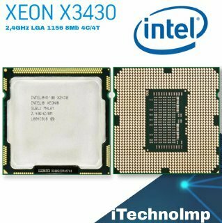 Процессор Intel Xeon X3430 (2,4 ГГц, LGA 1156, 8 МБ, 4 ядра)