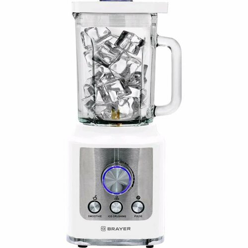 Блендер BRAYER BR1200WH стационарный 1600 Вт 18 л колка льда белый 1016300₽