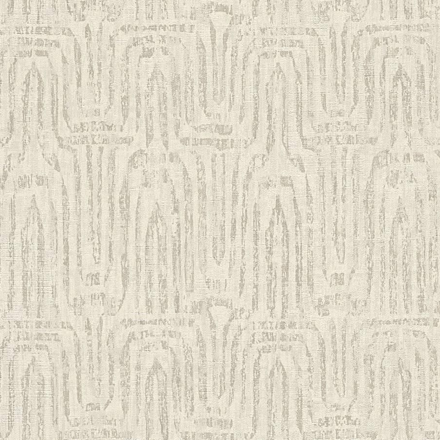 фото Панно A.S. Creation коллекция Revival артикул 34241-1 винил на флизелине ширина 53 длинна 10,05, Германия, цвет бежевый, узор однотонные