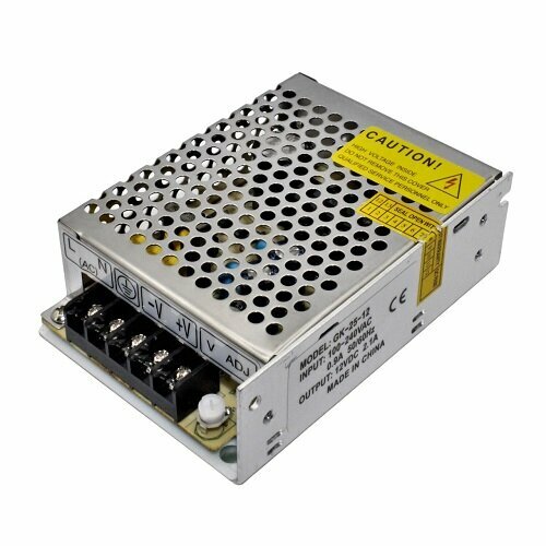 Блок питания 25Вт GK-25-12 2 шт входное 220В выходное 12В 21А без шнуров подключения 230000₽