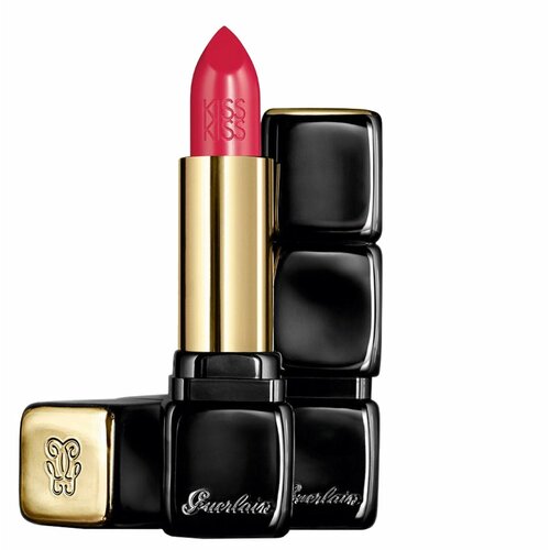 Помада Guerlain KissKiss Le Rouge creme galbant, оттенок 324 Red Love помада guerlain kisskiss colours of kisses 344 sexy coral ограниченная серия