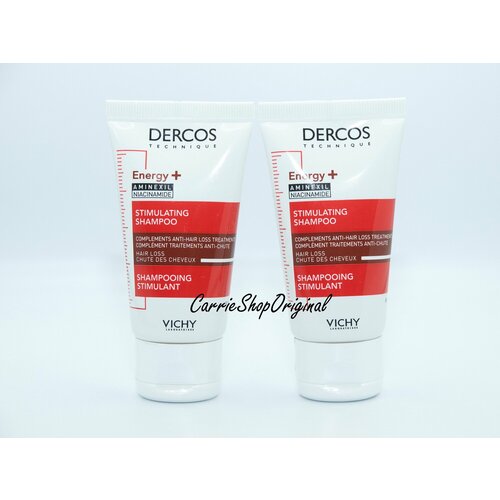 Vichy Dercos Energy Aminexil Шампунь тонизирующий от выпадения волос 2 шт50 мл 900₽
