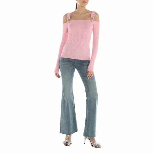 топ moschino jeans размер s синий Топ MOSCHINO JEANS, размер S, розовый