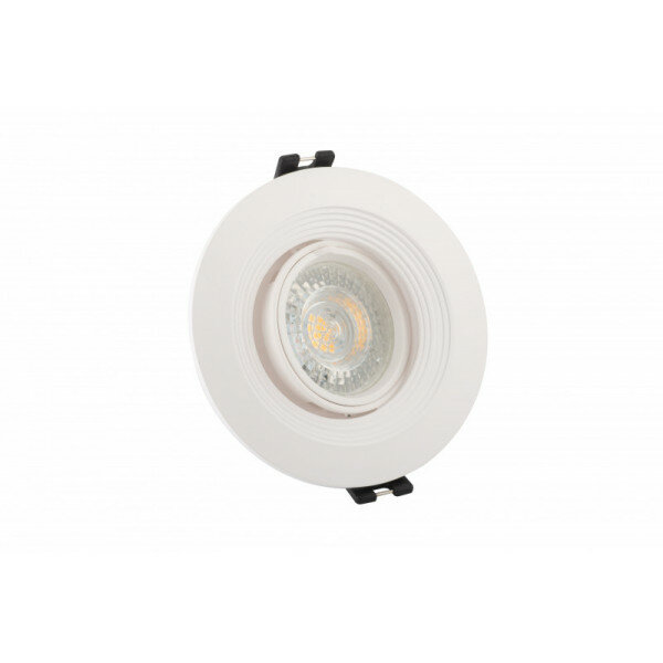 Denkirs (Денкирс) DK3029-WH Встраиваемый светильник, IP 20, 10 Вт, GU5.3, LED, белый, пластик
