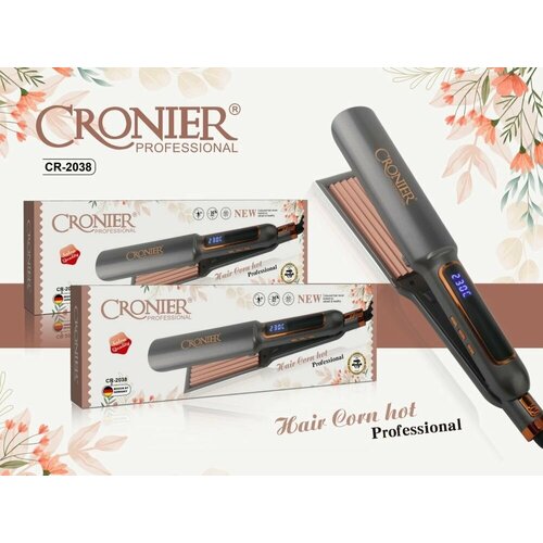 Профессиональные электрощипцы для гофрирования волос с керамическими пластинами 288000₽