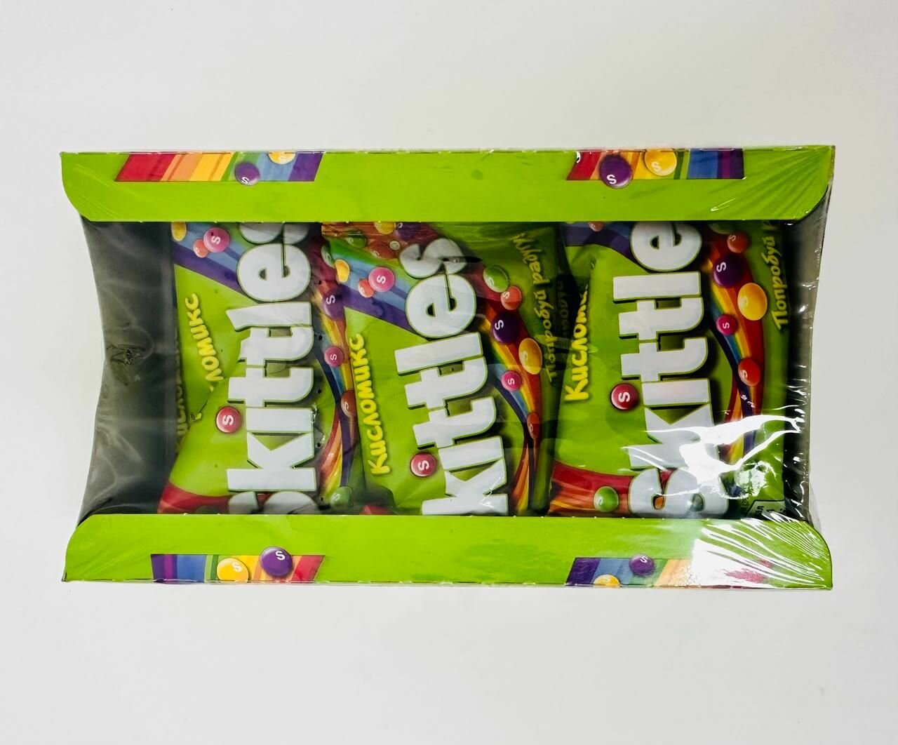 Драже Skittles "Кисломикс", 12 штук по 38 г