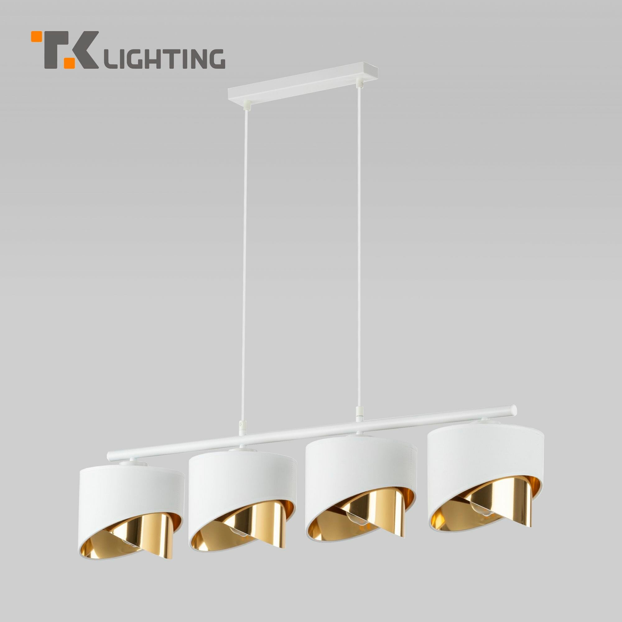 Подвесной светильник TK Lighting Grant White 4822 цвет белый, 4 лампы