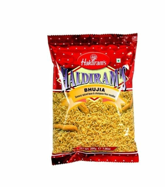 Haldirams буджия - Острая пряная фасолевая лапша