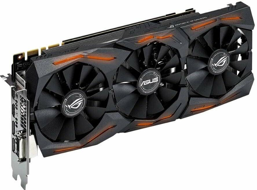 Видеокарта Asus ROG Strix Nvidia GeForce GTX1080