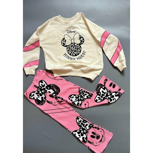 Комплект одежды , размер 104, розовый худи zara kids sweater серый