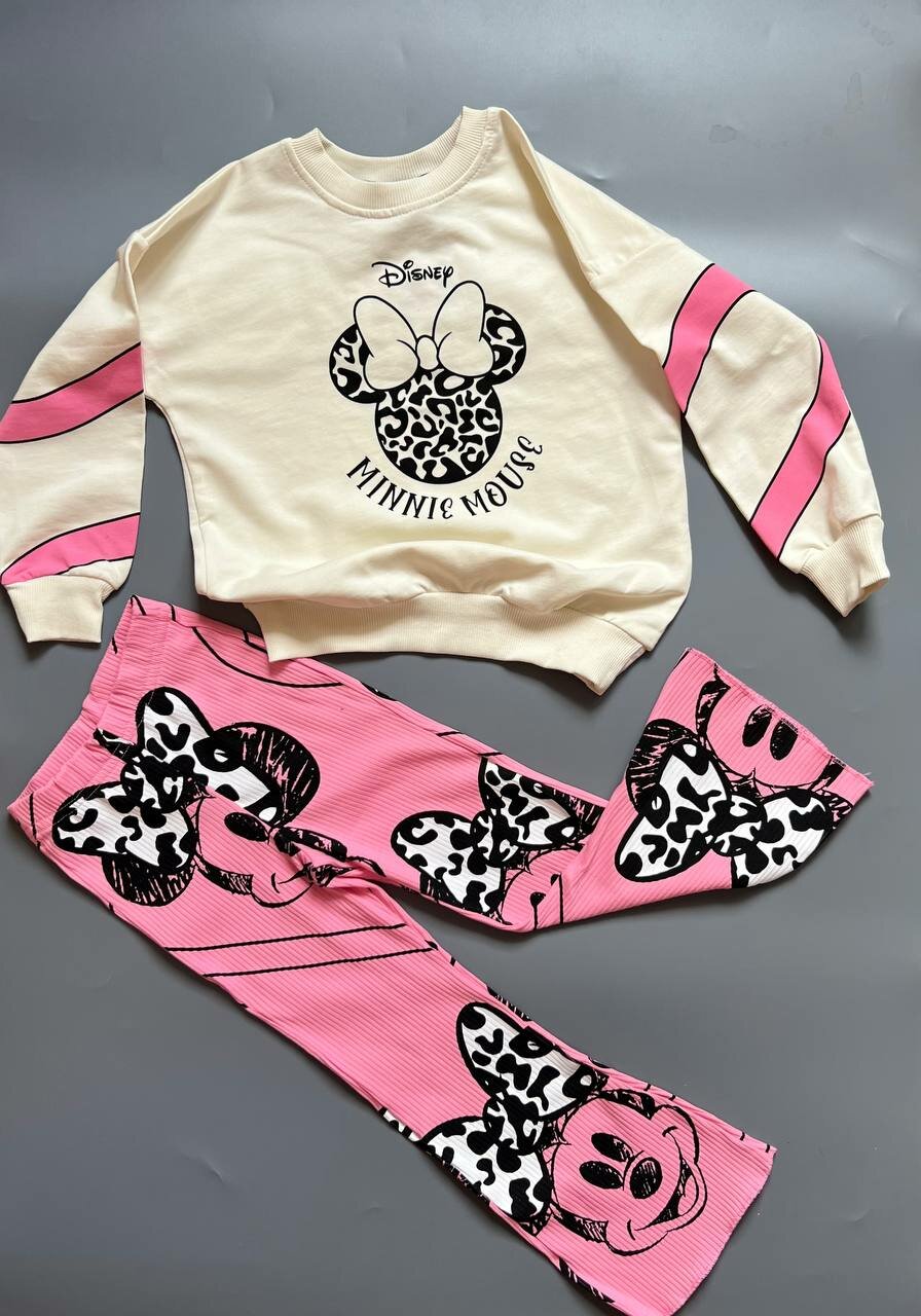 Комплект одежды , размер 128, розовый