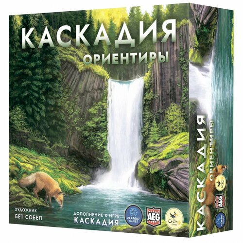 Настольная игра Каскадия. Ориентиры Дополнение настольная игра петрикор цветы дополнение