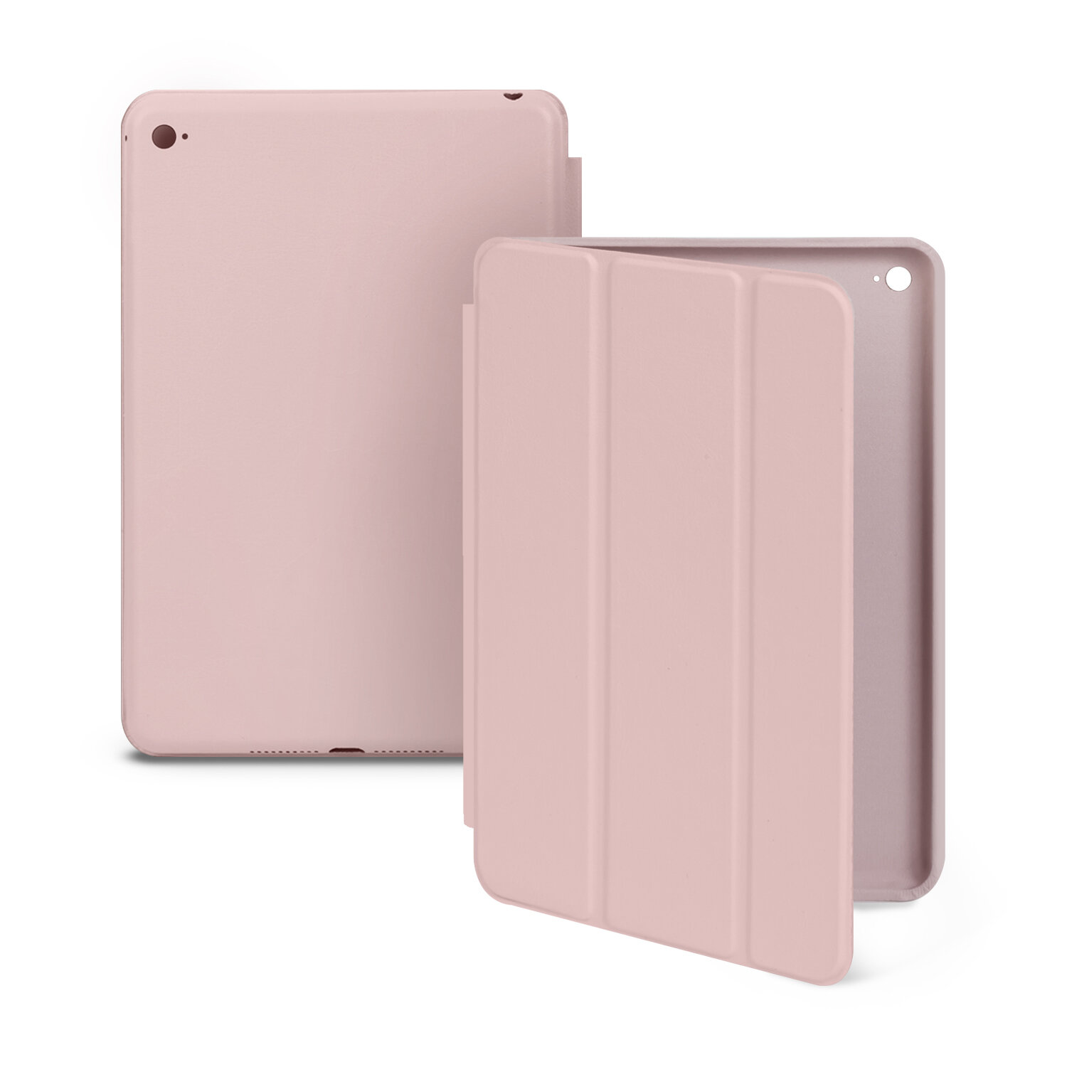Чехол книжка для iPad Mini 4 Smart case светло розовый