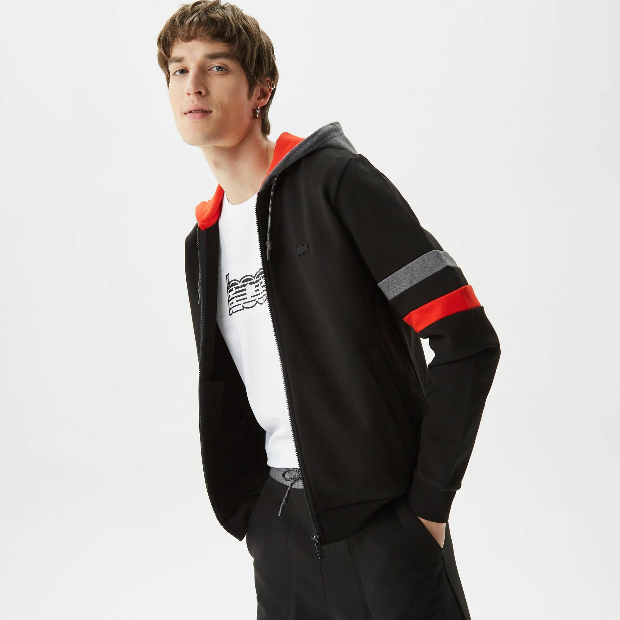 Толстовка LACOSTE, размер T3, , черный