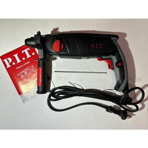 Перфоратор РВН24-С PIT PROMO sds-plus 3 режима 850Втч 24Дж мм SDS-plus бур пика 4799₽