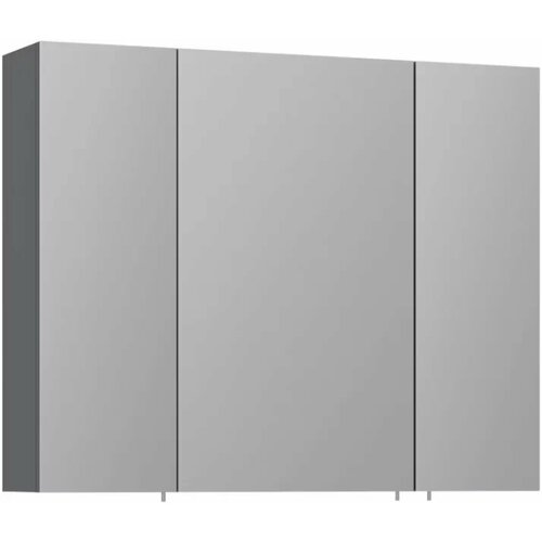 Зеркальный шкаф 81x66 см антрацит матовый R ORKA Likya 3001088